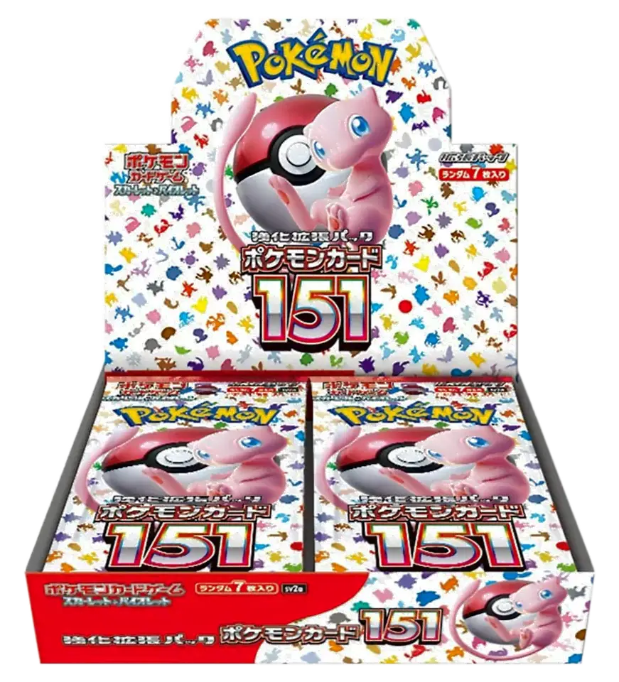 Display Pokémon Scarlet & Violet SV2a Pokémon 151 - Japonais