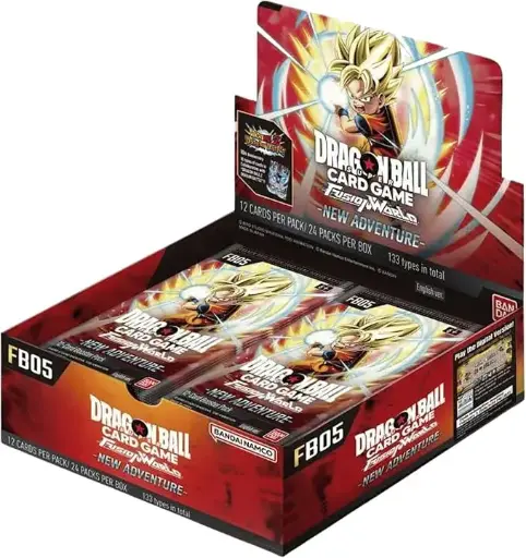Display Dragon Ball Super CG New Adventure FB05  Fusion Worlds - Anglais